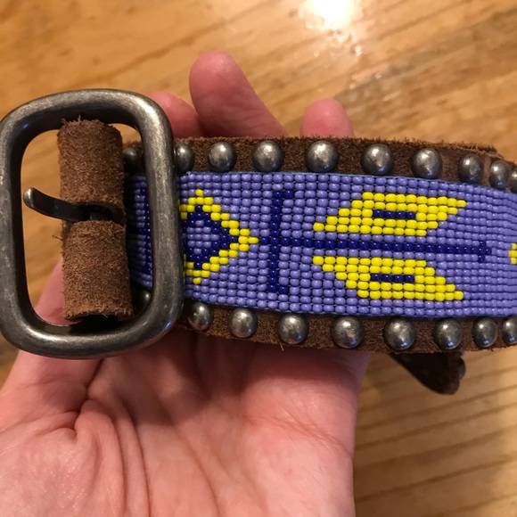 Hollywood Trading Company HTC beaded belt - Picture 6 of 8